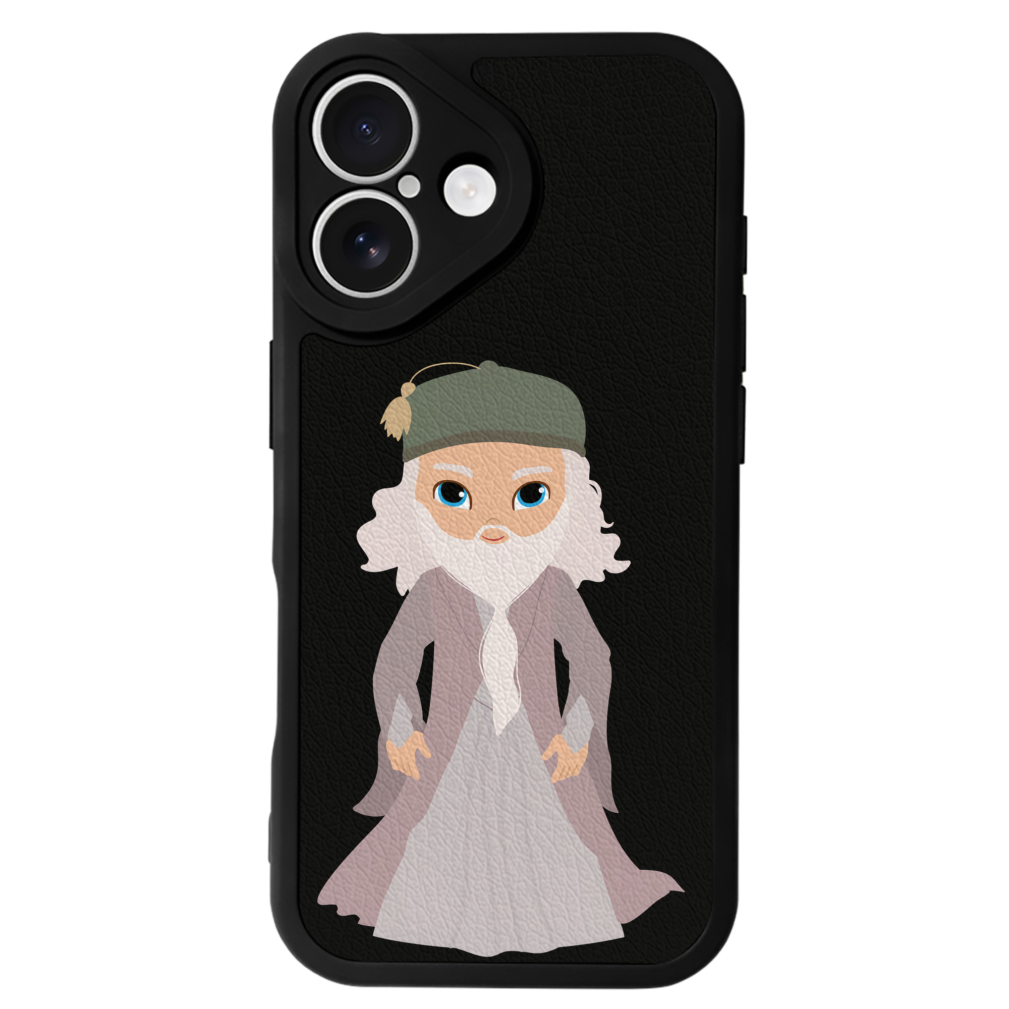 （画像用） Harry Potter ハリー・ポッターシリーズ 【iPhone 16シリーズ対応】シリコンスマホケース（レザー調） 材質：シリコン